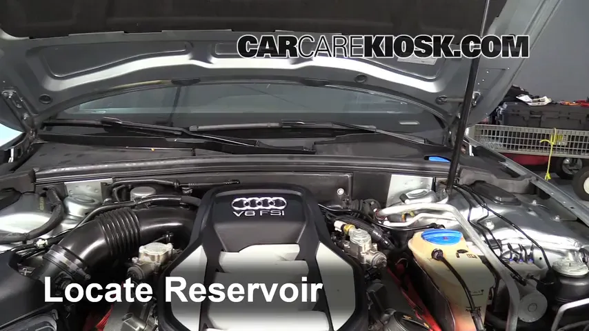 2008 Audi S5 4.2L V8 Windshield Washer Fluid